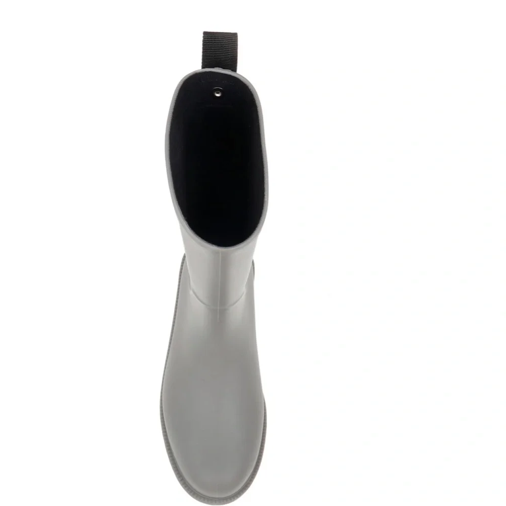 Anthropologie Splendid Priscilla Women’s Grey Matte Rain Boots Grey Size 6 NIB